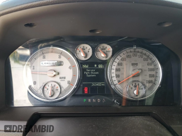 2011 Ram 2500 Laramie Longhorn с VIN 3D7UT2HL5BG567926, выставлен на аукционе Copart как лот 57581085 с пробегом 263 402 миль миль и Списание • Salvage title. История ставок и продаж доступна на DreamBid. Изображение 9.
