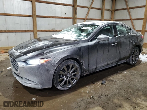 2021 Mazda 3 Premium with VIN JM1BPADL0M1319865, listed as a Copart auction lot 41917035 with 86,346 mi miles and Salvage title. Bid and sale history available at DreamBid. Image 1.