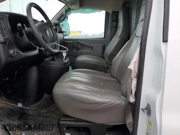 2017 Chevrolet Express Cargo Van with VIN 1GCWGBFFXH1109634, listed as a Copart auction lot 84901104 with 144,270 mi miles and Salvage Title. Bid and sale history available at carsss.com. Image 7.