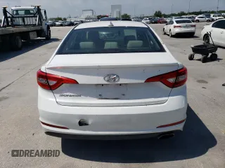 2016 Hyundai Sonata SE with VIN 5NPE24AF8GH366649, listed as a Copart auction lot 66293453 with 95,268 mi miles and Salvage title. Bid and sale history available at DreamBid. Image 6.