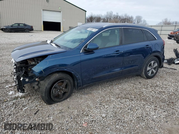 2020 Kia Niro LX with VIN KNDCB3LC5L5368891, listed as a Copart auction lot 45496115 with 78,310 mi miles and Salvage Title. Bid and sale history available at carsss.com. Image 1.