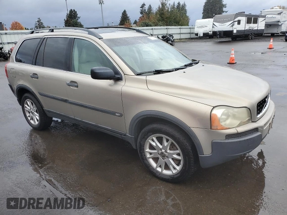 2005 Volvo XC90 with VIN YV1CZ911751185836, listed as a Copart auction lot 78753744 with 132,041 mi miles and Salvage Title. Bid and sale history available at carsss.com. Image 4.