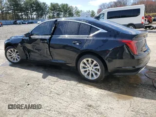 2024 Cadillac CT5 Luxury with VIN 1G6DX5RK0R0127765, listed as a Copart auction lot 50882525 with 8,060 mi miles and Salvage title. Bid and sale history available at DreamBid. Image 2.