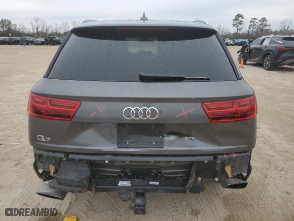 2019 Audi Q7 Prestige with VIN WA1VAAF70KD020476, listed as a Copart auction lot 45999365 with 100,509 mi miles and Salvage Title. Bid and sale history available at carsss.com. Image 6.