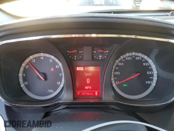2013 GMC Terrain SLE with VIN 2GKFLSE33D6311293, listed as a Copart auction lot 42771575 with 105,190 mi miles and Salvage Title. Bid and sale history available at DreamBid. Image 9.