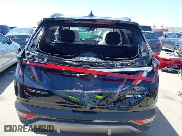 2023 Hyundai Tucson Limited with VIN KM8JECA14PU127220, listed as a IAAI auction lot 42265855 with 59,446 mi miles and . Bid and sale history available at DreamBid. Image 6.