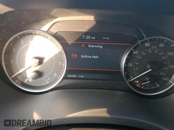 2022 Nissan Armada SV with VIN JN8AY2AC6N9161963, listed as a Copart auction lot 67955474 with 64,464 mi miles and Salvage Title. Bid and sale history available at carsss.com. Image 9.