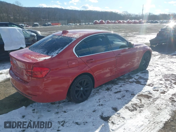 2017 BMW 3 Series 330i xDrive with VIN WBA8D9G55HNT90876, listed as a IAAI auction lot 41262582 with 106,449 mi miles. Bid and sale history available at carsss.com. Image 4.