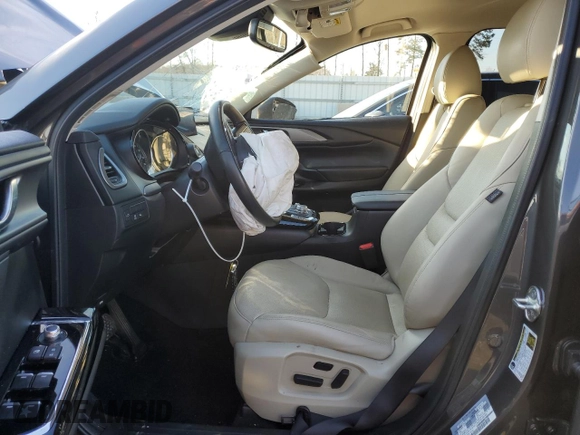 2022 Mazda CX-9 Touring with VIN JM3TCBCY6N0612672, listed as a Copart auction lot 88125255 with 28,456 mi miles and Non Repairable. Bid and sale history available at carsss.com. Image 7.