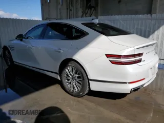 2024 Genesis G80 2.5T z VIN KMTGB4SC3RU237743, wystawiony jako Copart lot #44111555 z przebiegiem 15 170 mil mil oraz Nie do naprawy • Non repairable. Historia ofert i sprzedaży dostępna na DreamBid. Obrazek 2.