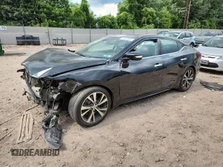 2018 Nissan Maxima SR with VIN 1N4AA6AP9JC365007, listed as a Copart auction lot 62625805 with 94,548 mi miles and Salvage title. Bid and sale history available at DreamBid. Image 1.