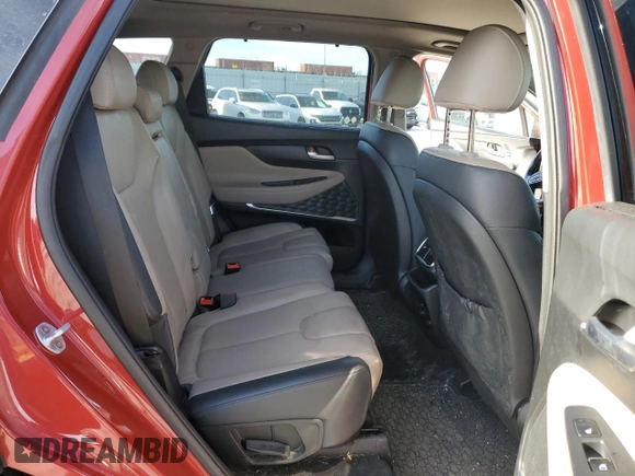 2019 Hyundai Santa Fe Ultimate with VIN 5NMS5CAA8KH063336, listed as a Copart auction lot 46734315 with 106,484 mi miles and Salvage Title. Bid and sale history available at DreamBid. Image 11.