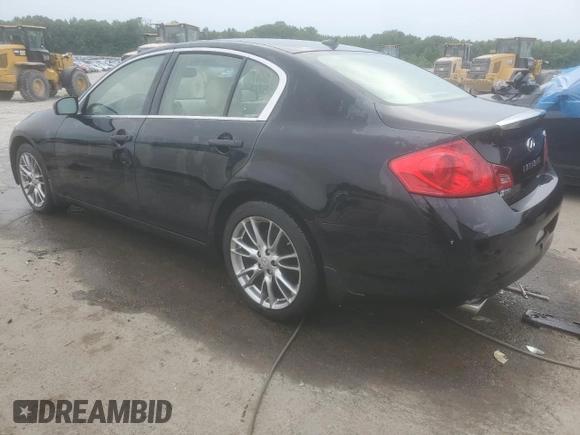 2007 Infiniti G35 Journey with VIN JNKBV61EX7M713397, listed as a Copart auction lot 61899474 with Not Provided miles and Salvage Title. Bid and sale history available at DreamBid. Image 2.