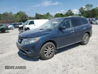 2014 Nissan Pathfinder SV with VIN 5N1AR2MM3EC691089, listed as a Copart auction lot 55091135 with 182,563 mi miles and Clean title. Bid and sale history available at DreamBid. Image 1.