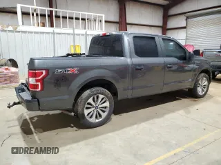2018 Ford F-150 XL with VIN 1FTEW1CP8JKD02662, listed as a Copart auction lot 45852855 with 212,876 mi miles and Salvage Title. Bid and sale history available at DreamBid. Image 3.