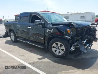 2017 Nissan Titan SV with VIN 1N6AA1E58HN563126, listed as a IAAI auction lot 42469935 with 97,246 mi miles and . Bid and sale history available at DreamBid. Image 1.