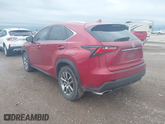 2015 Lexus NX with VIN JTJYARBZ6F2018481, listed as a IAAI auction lot 41934756 with 222,292 mi miles and . Bid and sale history available at carsss.com. Image 3.