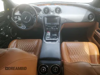 2017 Jaguar XJ Portfolio with VIN SAJWJ2GD7H8W11167, listed as a Copart auction lot 57103195 with 17,355 mi miles and Salvage title. Bid and sale history available at DreamBid. Image 8.