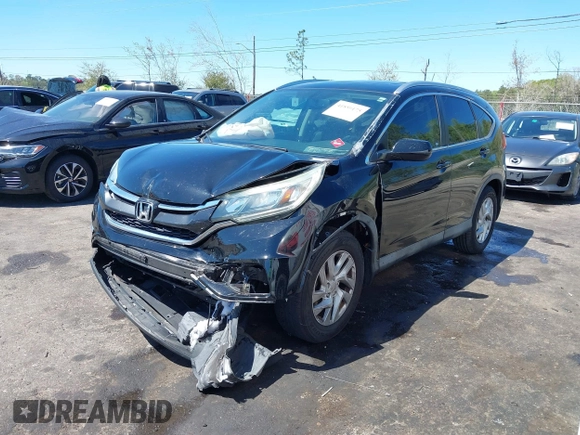 2015 Honda CR-V EX-L with VIN 2HKRM3H7XFH551434, listed as a IAAI auction lot 41859175 with 91,748 mi miles. Bid and sale history available at carsss.com. Image 17.