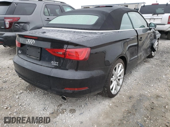 2016 Audi A3 2.0T Premium with VIN WAU78LFF1G1054364, listed as a Copart auction lot 39509152 with 58,659 mi miles. Bid and sale history available at carsss.com. Image 4.
