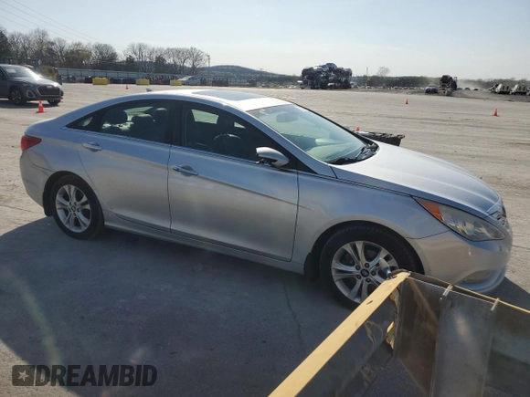 2013 Hyundai Sonata Limited with VIN 5NPEC4ACXDH599995, listed as a Copart auction lot 51229675 with 149,224 mi miles and Salvage Title. Bid and sale history available at DreamBid. Image 4.