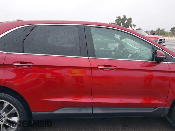 2015 Ford Edge Titanium with VIN 2FMPK4K83FBB41232, listed as a IAAI auction lot 41446222 with 97,829 mi miles. Bid and sale history available at carsss.com. Image 14.