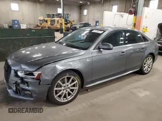 2015 Audi A4 Premium with VIN WAUBFAFL1FN013864, listed as a Copart auction lot 51519275 with 106,232 mi miles and Salvage Title. Bid and sale history available at carsss.com. Image 1.