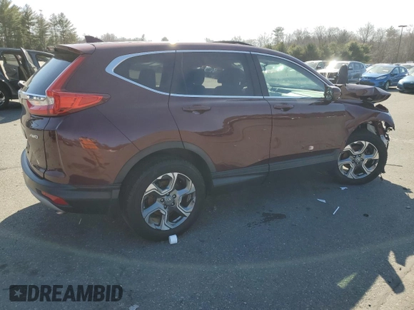 2017 Honda CR-V EX with VIN 5J6RW2H5XHL078498, listed as a Copart auction lot 48864525 with 147,138 mi miles and Salvage Title. Bid and sale history available at carsss.com. Image 3.