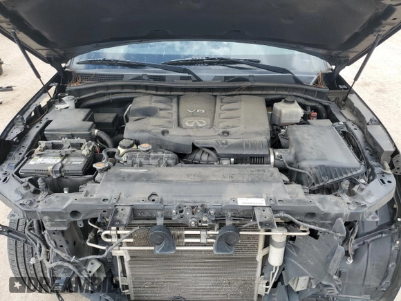 2017 Infiniti QX80 with VIN JN8AZ2ND9H9831199, listed as a Copart auction lot 70854654 with 142,994 mi miles and Salvage Title. Bid and sale history available at carsss.com. Image 12.