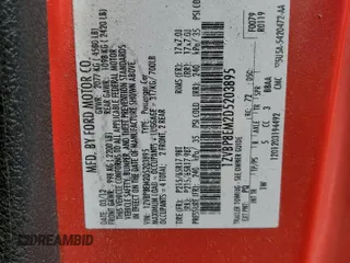 2013 Ford Mustang V6 with VIN 1ZVBP8EM2D5203895, listed as a Copart auction lot 55858695 with 110,219 mi miles and Salvage title. Bid and sale history available at DreamBid. Image 13.