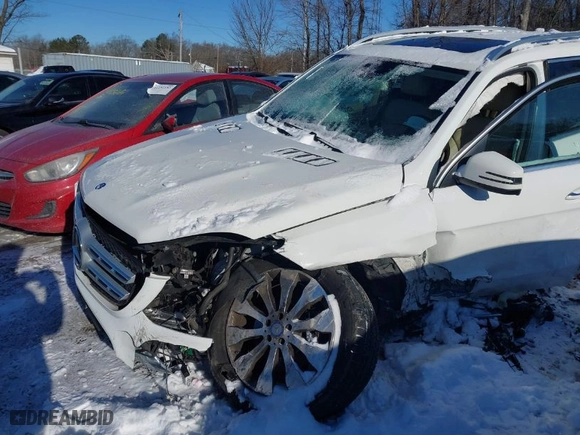 2017 Mercedes-Benz GLS with VIN 4JGDF6EE8HA827219, listed as a IAAI auction lot 41283751 with 110,379 mi miles. Bid and sale history available at carsss.com. Image 6.