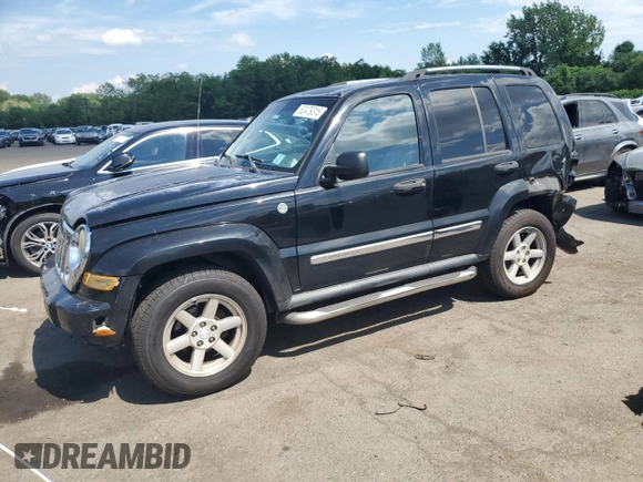 2005 Jeep Liberty Limited with VIN 1J8GL58K05W711624, listed as a Copart auction lot 62479315 with 138,904 mi miles and Salvage title. Bid and sale history available at DreamBid. Image 1.