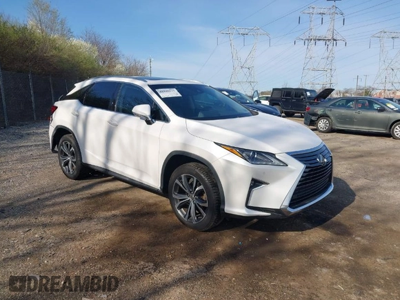 2017 Lexus RX with VIN JTJBZMCA3H2020914, listed as a IAAI auction lot 41940635 with 88,529 mi miles. Bid and sale history available at carsss.com. Image 1.