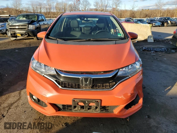 2018 Honda Fit EX-L with VIN 3HGGK5H95JM700881, listed as a Copart auction lot 79880414 with 77,238 mi miles and Salvage Title. Bid and sale history available at carsss.com. Image 5.
