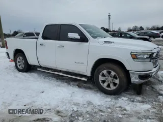 2020 Ram 1500 Laramie with VIN 1C6RREDT8LN277766, listed as a Copart auction lot 88015695 with 73,363 mi miles and Salvage title. Bid and sale history available at DreamBid. Image 4.