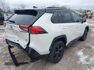 2021 Toyota RAV4 Hybrid XSE with VIN 4T3E6RFVXMU032368, listed as a IAAI auction lot 41358963 with 69,337 mi miles and . Bid and sale history available at DreamBid. Image 4.