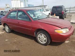 1997 Ford Escort LX with VIN 1FALP13P1VW289066, listed as a Copart auction lot 40841824 with 48,180 mi miles and Non Repairable. Bid and sale history available at carsss.com. Image 4.