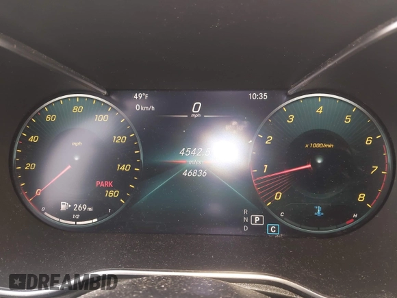2020 Mercedes-Benz GLC 300 z VIN W1N0G8EB4LF836652, wystawiony jako IAAI lot #42018232 z przebiegiem 46 836 mil mil oraz . Historia ofert i sprzedaży dostępna na DreamBid. Obrazek 7.