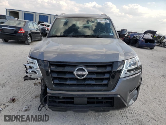 2021 Nissan Armada SL with VIN JN8AY2BB5M9790943, listed as a Copart auction lot 68871694 with 64,539 mi miles and Salvage Title. Bid and sale history available at carsss.com. Image 5.