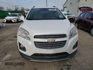 2015 Chevrolet Trax LTZ with VIN KL7CJTSBXFB205894, listed as a Copart auction lot 49813245 with 107,165 mi miles and Clean Title. Bid and sale history available at carsss.com. Image 6.