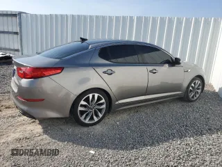 2015 Kia Optima SX Turbo with VIN 5XXGR4A6XFG366019, listed as a Copart auction lot 58149835 with 119,565 mi miles and Clean title. Bid and sale history available at DreamBid. Image 3.