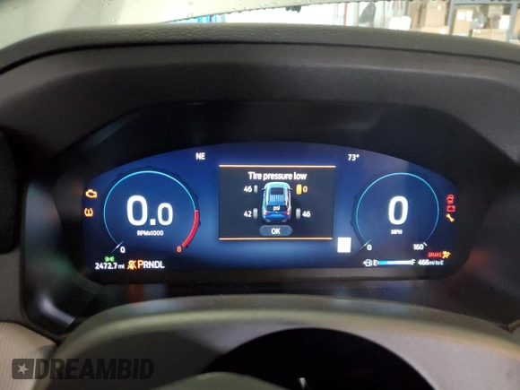 2025 Ford Explorer Active с VIN 1FMUK7DH4SGA94345, выставлен на аукционе Copart как лот 56385465 с пробегом 2 472 миль миль и Списание • Salvage title. История ставок и продаж доступна на DreamBid. Изображение 9.