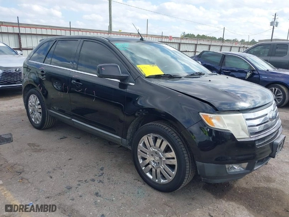 2008 Ford Edge Limited with VIN 2FMDK39C18BA32150, listed as a IAAI auction lot 41535578 with 274,641 mi miles. Bid and sale history available at carsss.com. Image 1.