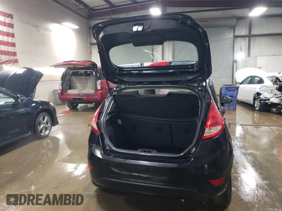 2013 Ford Fiesta S with VIN 3FADP4TJXDM214012, listed as a Copart auction lot 47956375 with 28,273 mi miles and Salvage title. Bid and sale history available at DreamBid. Image 6.