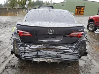2017 Acura ILX w/Premium/A-SPEC Pkg with VIN 19UDE2F8XHA009582, listed as a Copart auction lot 85541084 with 65,836 mi miles and Salvage Title. Bid and sale history available at carsss.com. Image 6.