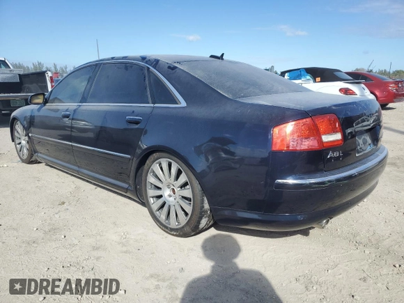2006 Audi A8 4.2L z VIN WAUML44E96N025915, wystawiony jako Copart lot #44842395 z przebiegiem Nie podano mil oraz Nie do naprawy • Non repairable. Historia ofert i sprzedaży dostępna na DreamBid. Obrazek 2.