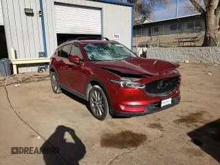 2020 Mazda CX-5 Grand Touring with VIN JM3KFBDM9L1820907, listed as a Copart auction lot 86166054 with 34,007 mi miles and Salvage Title. Bid and sale history available at carsss.com. Image 11.