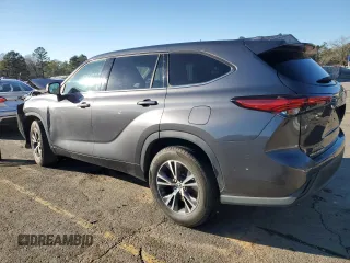 2021 Toyota Highlander L with VIN 5TDZZRAH0MS038093, listed as a Copart auction lot 46149845 with 79,664 mi miles and Salvage title. Bid and sale history available at DreamBid. Image 2.