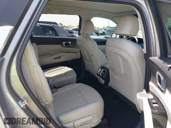 2023 Kia Sorento SX Prestige with VIN KNDRMDLH3P5178664, listed as a IAAI auction lot 42638187 with 53,778 mi miles and . Bid and sale history available at DreamBid. Image 8.