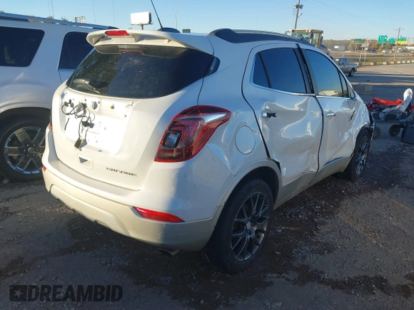 2019 Buick Encore Sport Touring with VIN KL4CJ1SB3KB765218, listed as a IAAI auction lot 40869831 with 80,987 mi miles. Bid and sale history available at carsss.com. Image 4.